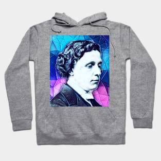 Lewis Carroll Snowy Portrait | Lewis Carroll Artwork 6 Hoodie